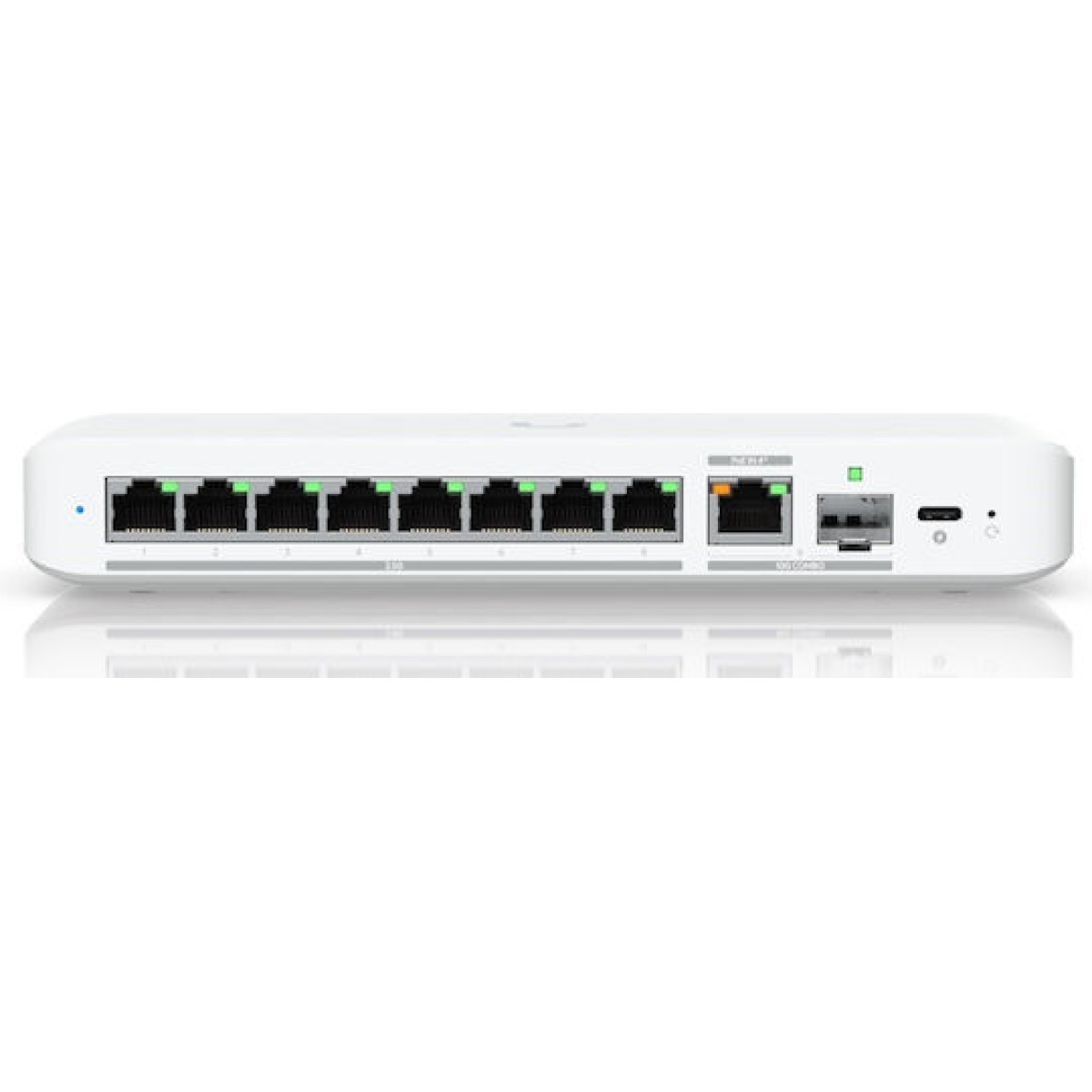 Ubiquiti Flex 2.5G Managed L2 PoE+ Switch με 8 Θύρες Ethernet