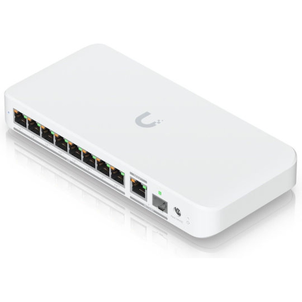 Ubiquiti Flex 2.5G PoE Managed L2 PoE+ Switch με 8 Θύρες Ethernet
