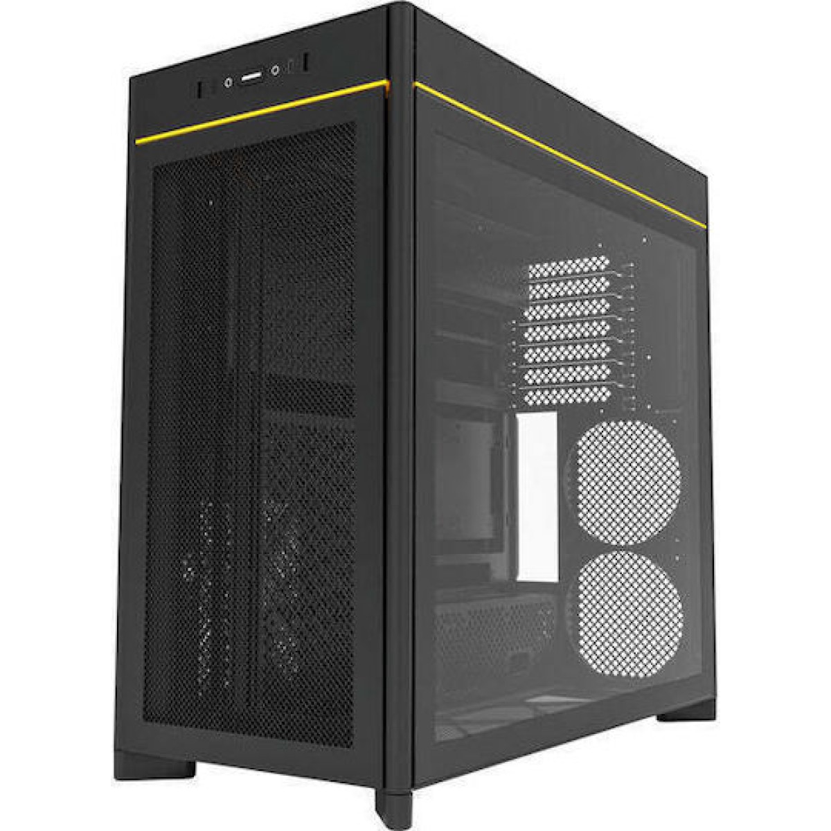 Montech HS01 Midi Tower Κουτί Υπολογιστή Μαύρο