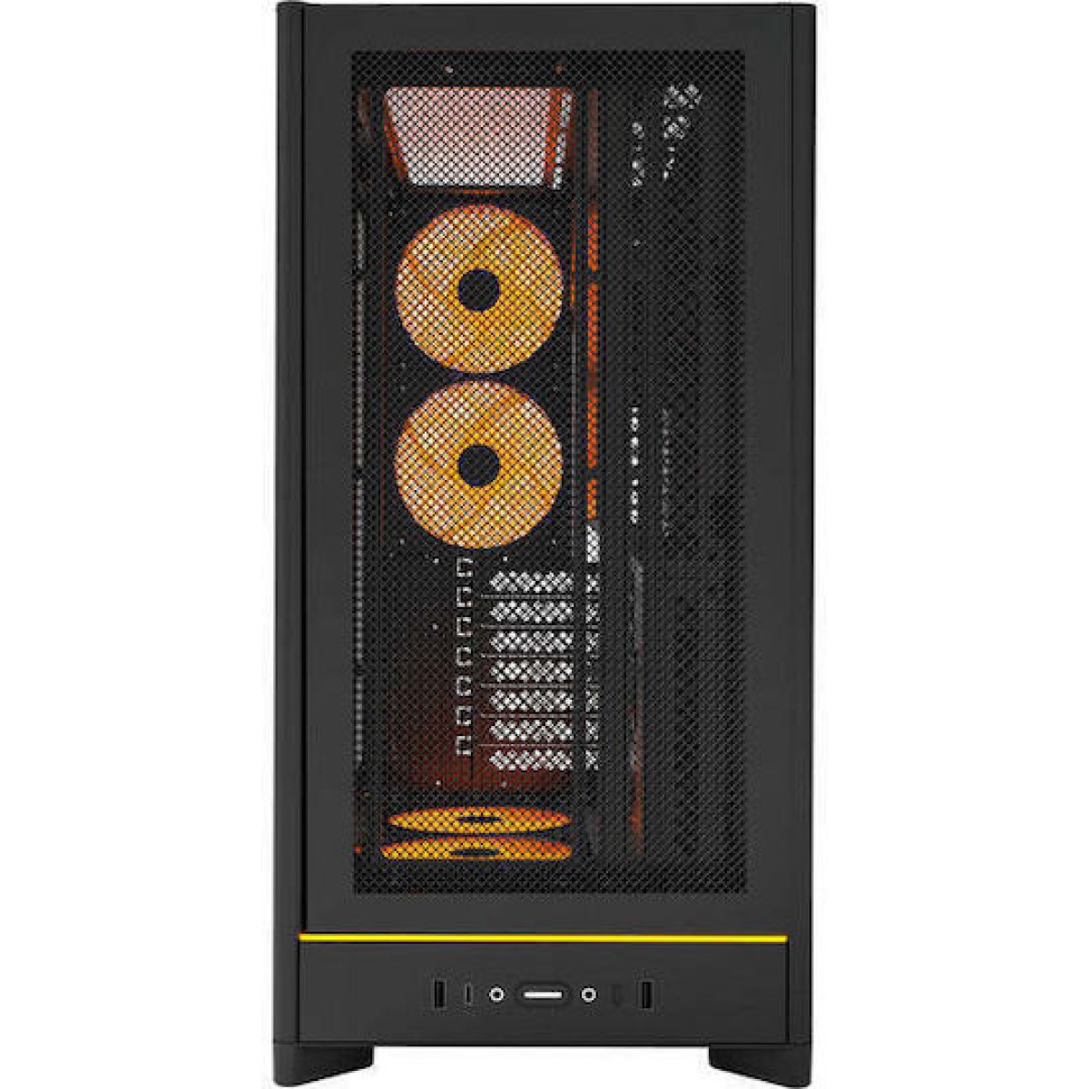 Montech HS01 PRO Gaming Midi Tower Κουτί Υπολογιστή με RGB Φωτισμό Μαύρο