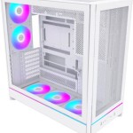Montech HS01 PRO Gaming Midi Tower Κουτί Υπολογιστή με RGB Φωτισμό Λευκό