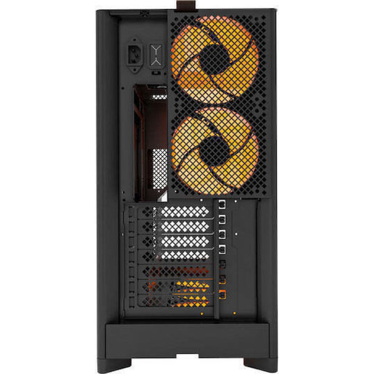 Montech HS02 PRO Gaming Midi Tower Κουτί Υπολογιστή με RGB Φωτισμό Μαύρο