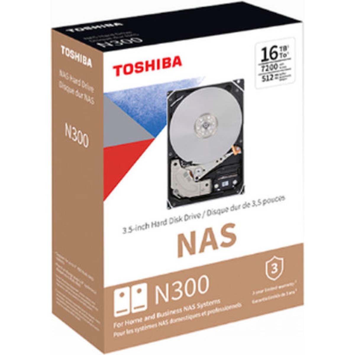 Toshiba N300 10TB HDD Σκληρός Δίσκος 3.5\