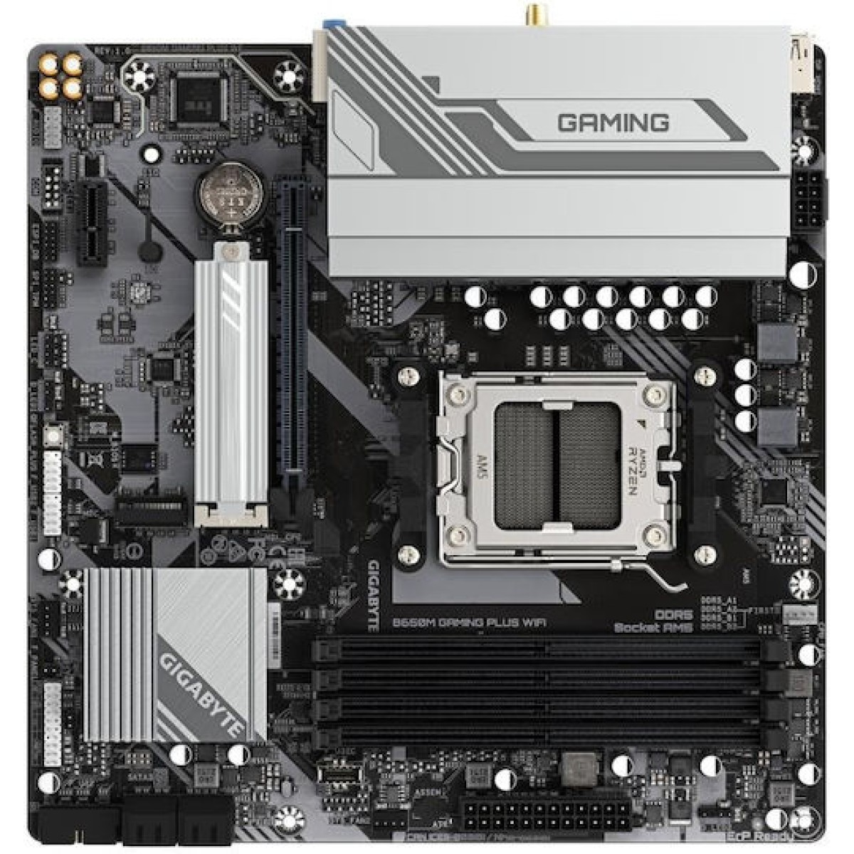 Gigabyte B650M Gaming Plus WiFi rev. 1.x Motherboard Micro ATX με AMD AM5 Socket