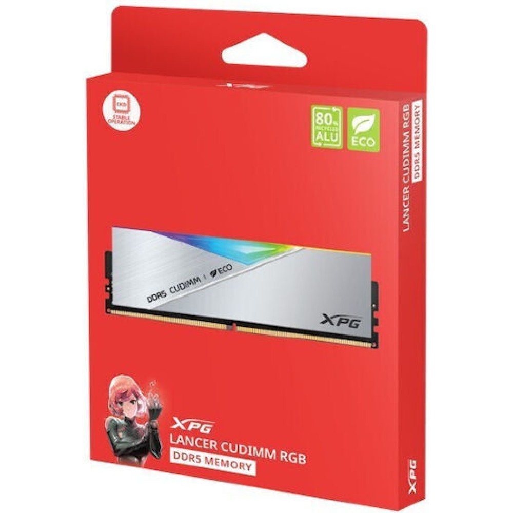 Adata Lancer CUDIMM DDR5 48GB RAM με Modules και Ταχύτητα 8400 για Desktop