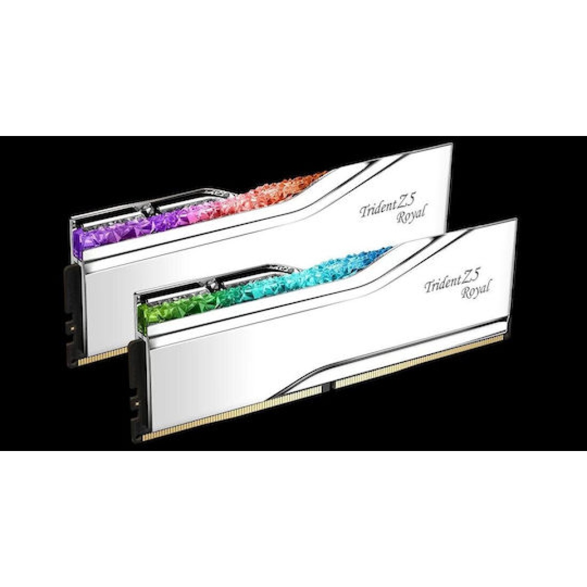 G.Skill Trident Z5 Royal DDR5 32GB RAM με 2x16GB Modules και Ταχύτητα 6000 για Desktop