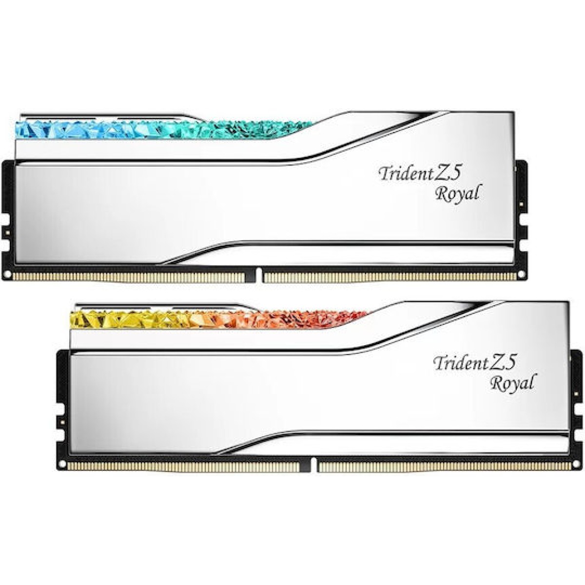 G.Skill Trident Z5 Royal DDR5 32GB RAM με 2x16GB Modules και Ταχύτητα 6000 για Desktop