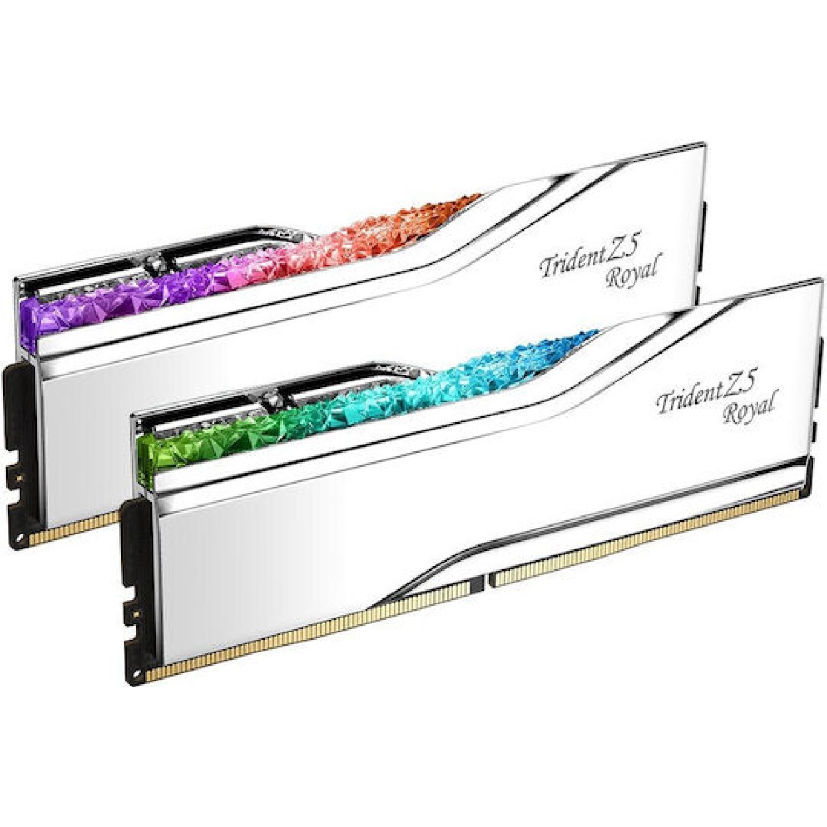 G.Skill Trident Z5 Royal DDR5 32GB RAM με 2x16GB Modules και Ταχύτητα 6000 για Desktop
