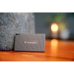 Verbatim Metal Mini USB-C Εξωτερικός SSD 512GB M.2 Μαύρο