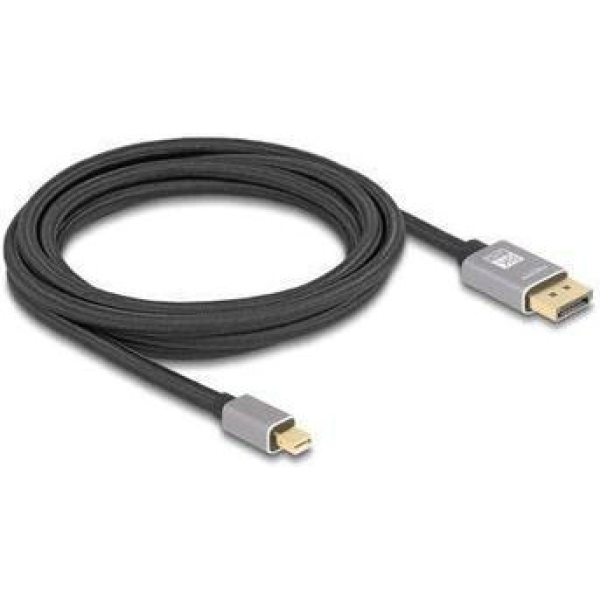 DeLock Cable DisplayPort male - mini DisplayPort male Μαύρο (81093)