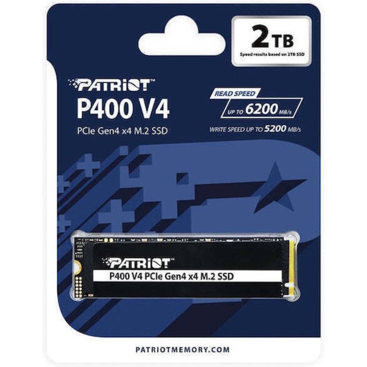 Patriot P400 V4 SSD 2TB M.2 NVMe PCI Express 4.0