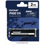 Patriot P400 V4 SSD 2TB M.2 NVMe PCI Express 4.0
