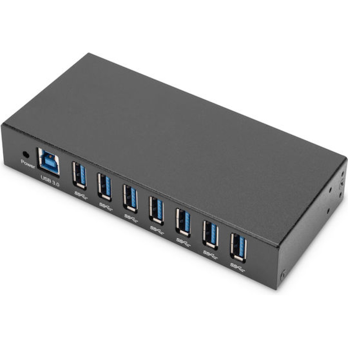 Digitus USB 3.0 Hub 8 Θυρών με σύνδεση USB-A και Εξωτερική Παροχή Ρεύματος