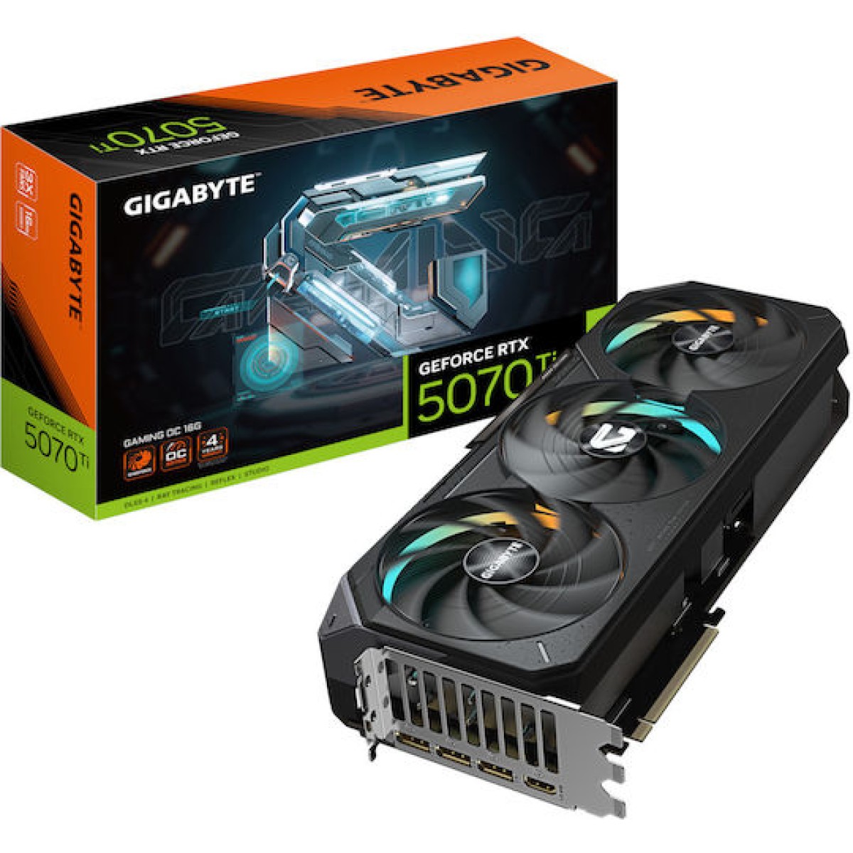 Gigabyte GeForce RTX 5070 Ti 16GB GDDR7 GAMING OC Κάρτα Γραφικών