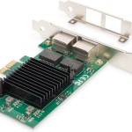 Digitus Ενσύρματη Κάρτα Δικτύου Gigabit (1Gbps) Ethernet PCI-e