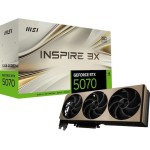 MSI GeForce RTX 5070 12GB GDDR7 Inspire 3X OC Κάρτα Γραφικών