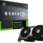 MSI GeForce RTX 5070 12GB GDDR7 Ventus 2X OC Κάρτα Γραφικών