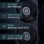 Arctic P9 PWM PST CO Case Fan 92mm με Σύνδεση 4-Pin