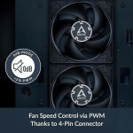 Arctic P9 PWM PST CO Case Fan 92mm με Σύνδεση 4-Pin
