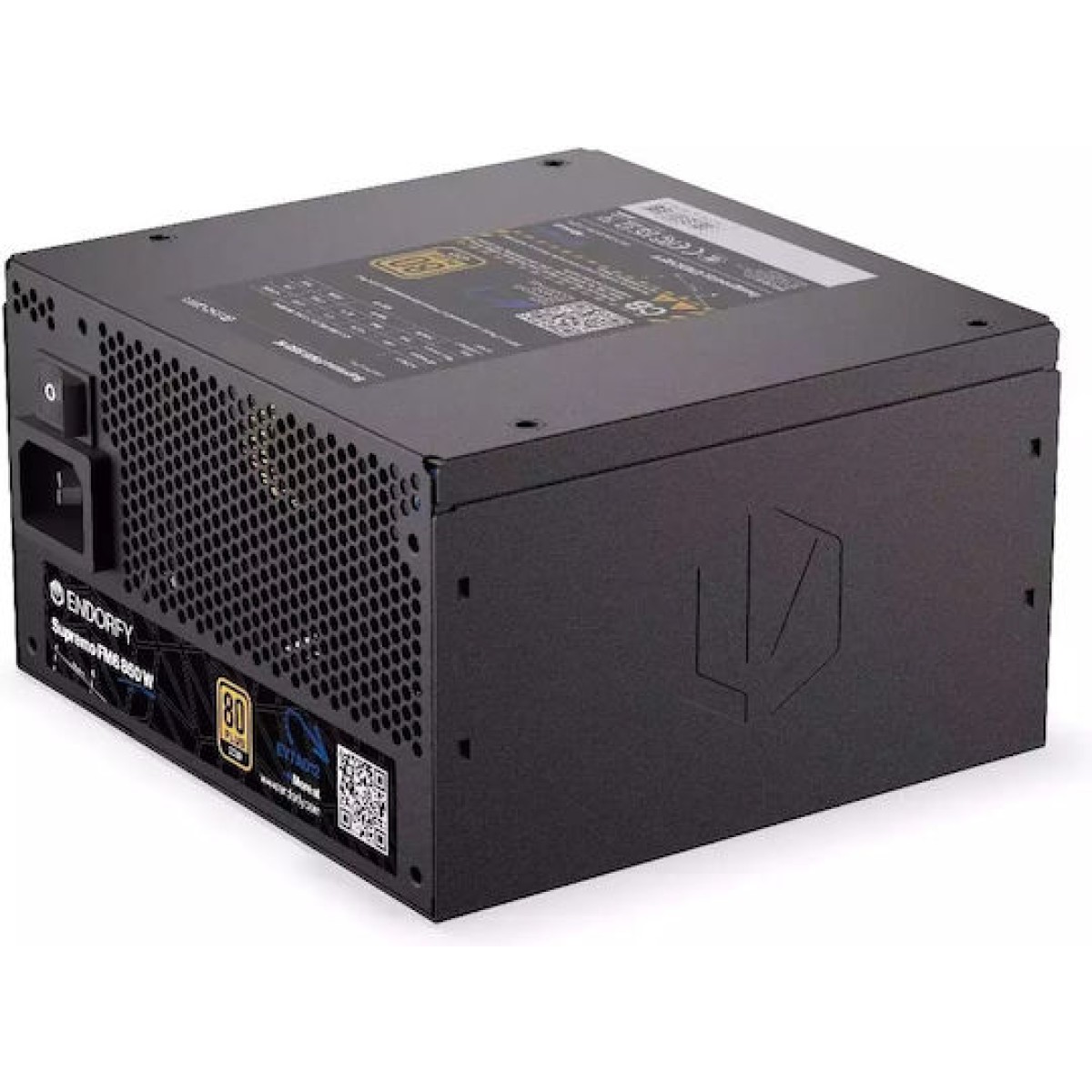 Endorfy Supremo FM6 850W Μαύρο Τροφοδοτικό Υπολογιστή Full Modular 80 Plus Gold