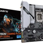 Gigabyte B760M Gaming Plus WIFI DDR4 rev. 1.0 Motherboard Micro ATX με Intel 1700 Socket