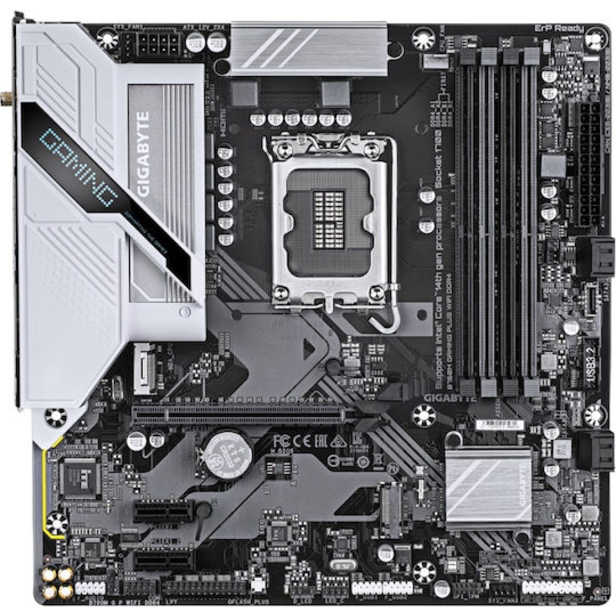 Gigabyte B760M Gaming Plus WIFI DDR4 rev. 1.0 Motherboard Micro ATX με Intel 1700 Socket