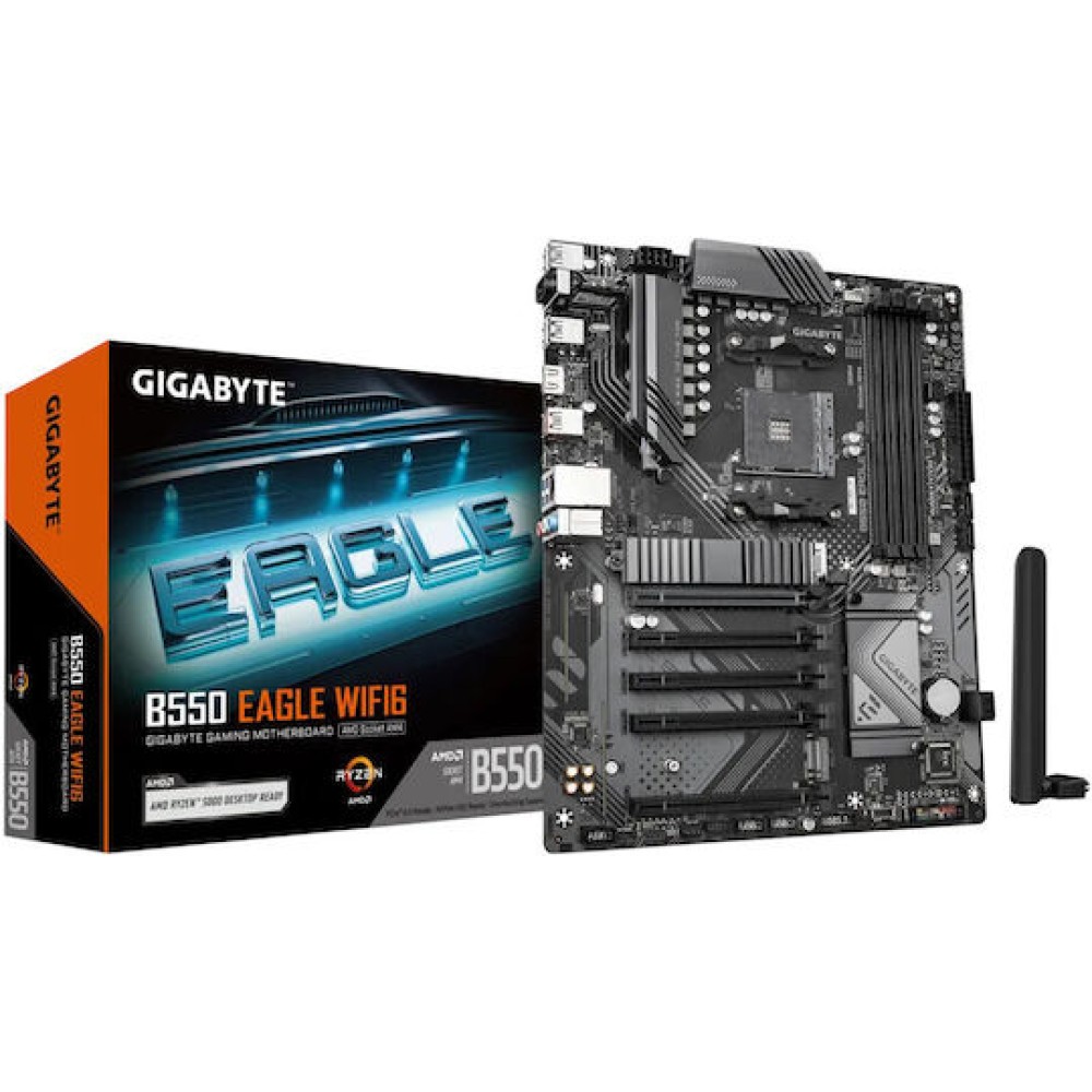 Gigabyte B550 Eagle WIFI6 Motherboard ATX με AMD AM4 Socket