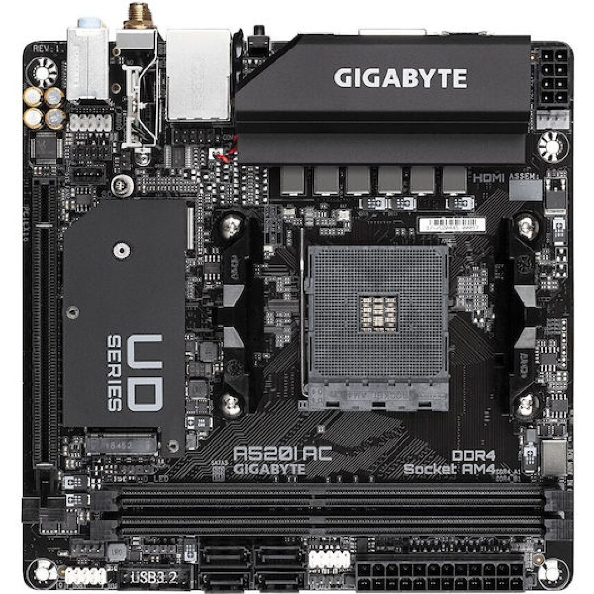 Gigabyte B550 Eagle WIFI6 Motherboard ATX με AMD AM4 Socket