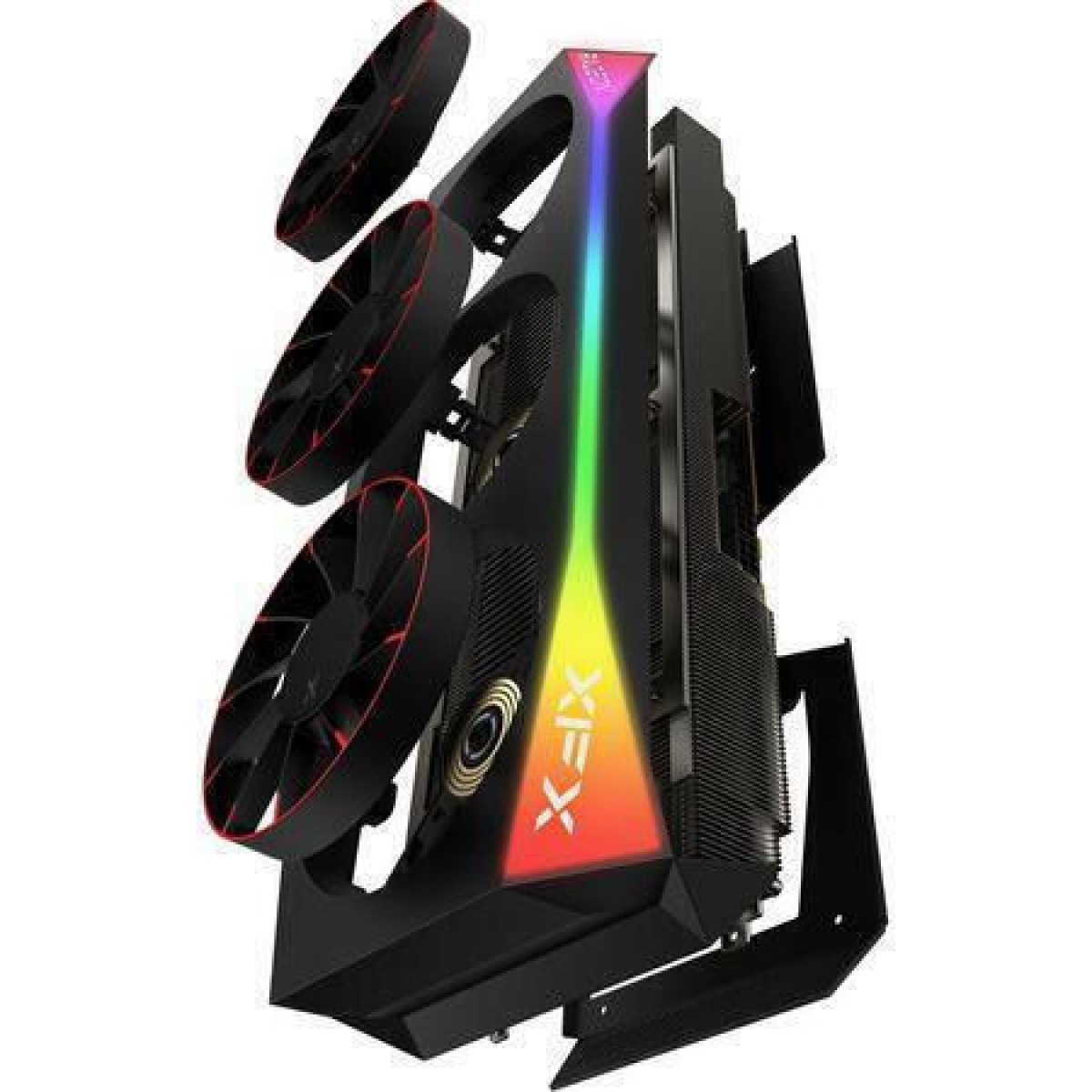 XFX Radeon RX 9070 XT 16GB GDDR6 Mercury OC Magnetic Air Edition RGB Κάρτα Γραφικών