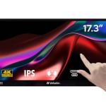 Verbatim 32239 IPS Touch Φορητό Monitor 17.3