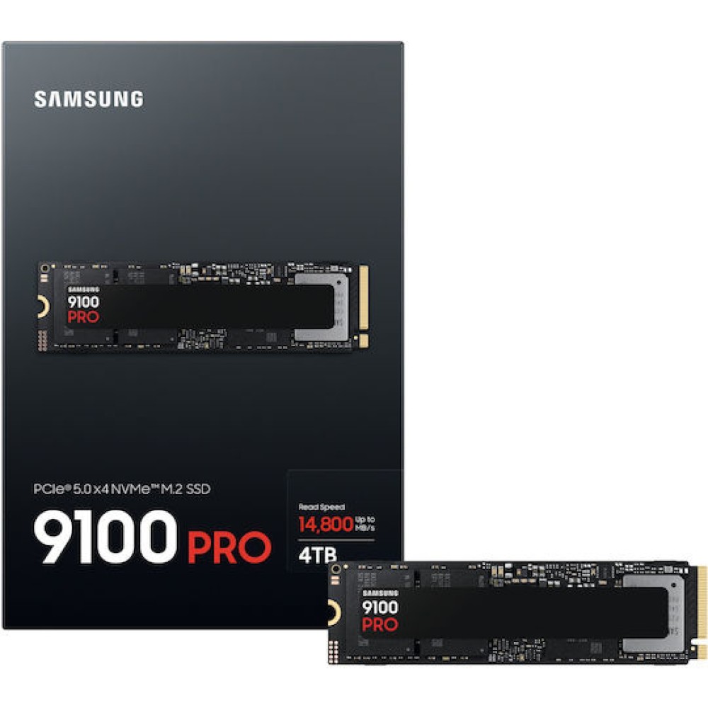 Samsung 9100 PRO SSD 4TB M.2 NVMe PCI Express 5.0