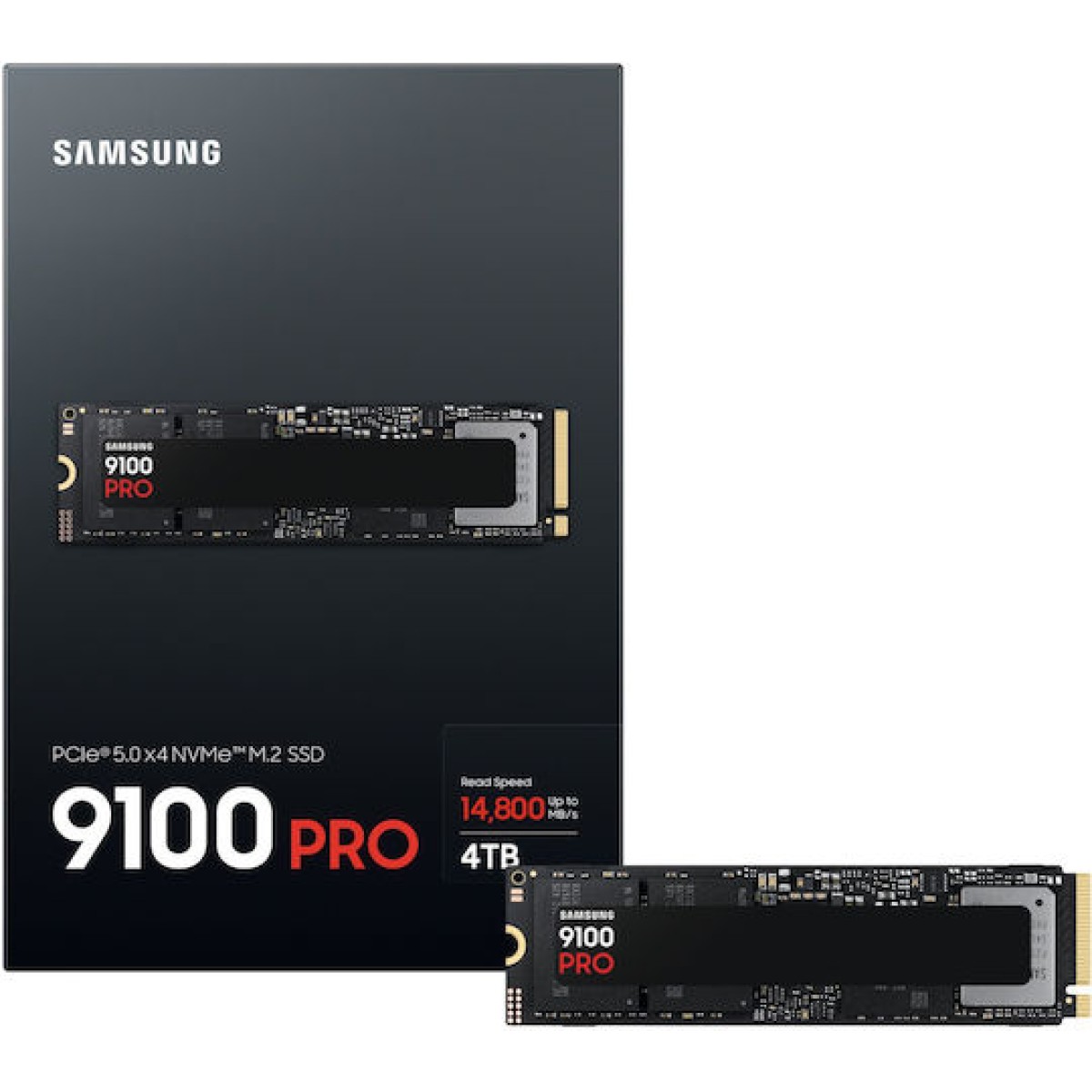 Samsung 9100 PRO SSD 4TB M.2 NVMe PCI Express 5.0