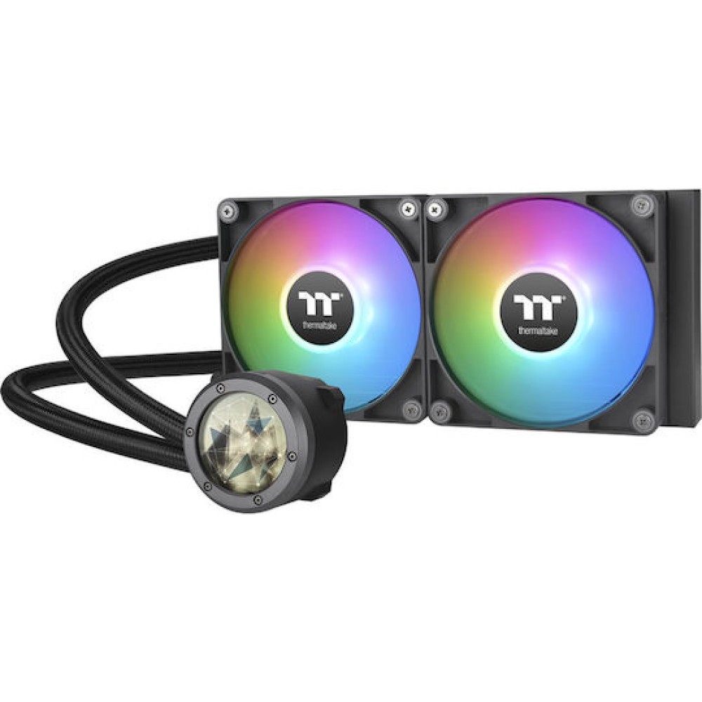 Thermaltake TH240 V2 Ultra ARGB (v2) Υδρόψυξη Επεξεργαστή Διπλού Ανεμιστήρα 120mm για Socket AM4/AM5/1700/1200/115x