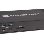 Sonnet Echo 20 Thunderbolt 3 / Thunderbolt 4 / USB-A / USB-C Docking Station με HDMI 4K PD Ethernet και σύνδεση 2 Οθονών Μαύρο