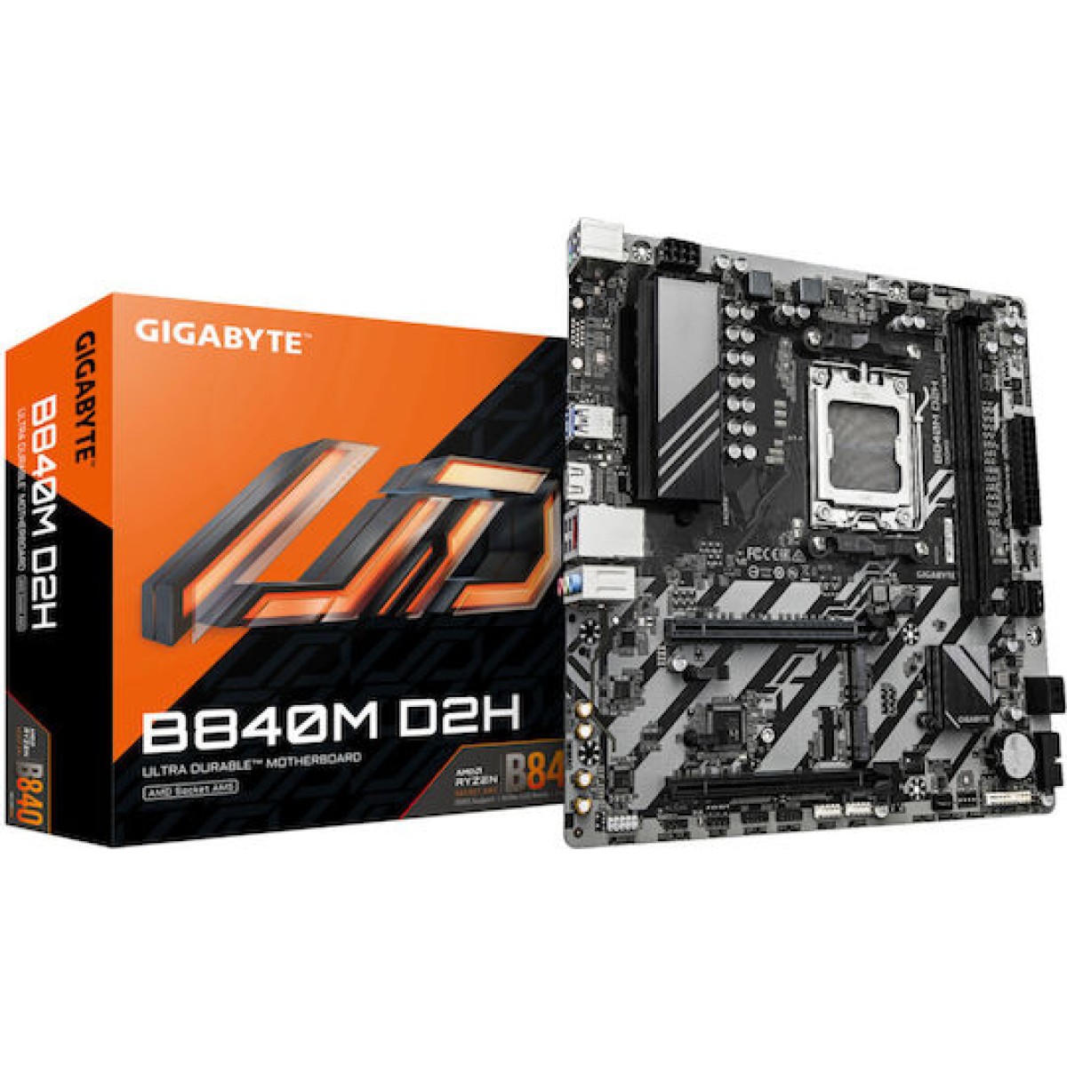 Gigabyte B840M D2H Motherboard Micro ATX με AMD AM5 Socket