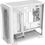 Asus A23 Plus Gaming Midi Tower Κουτί Υπολογιστή με Πλαϊνό Παράθυρο και RGB Φωτισμό Λευκό