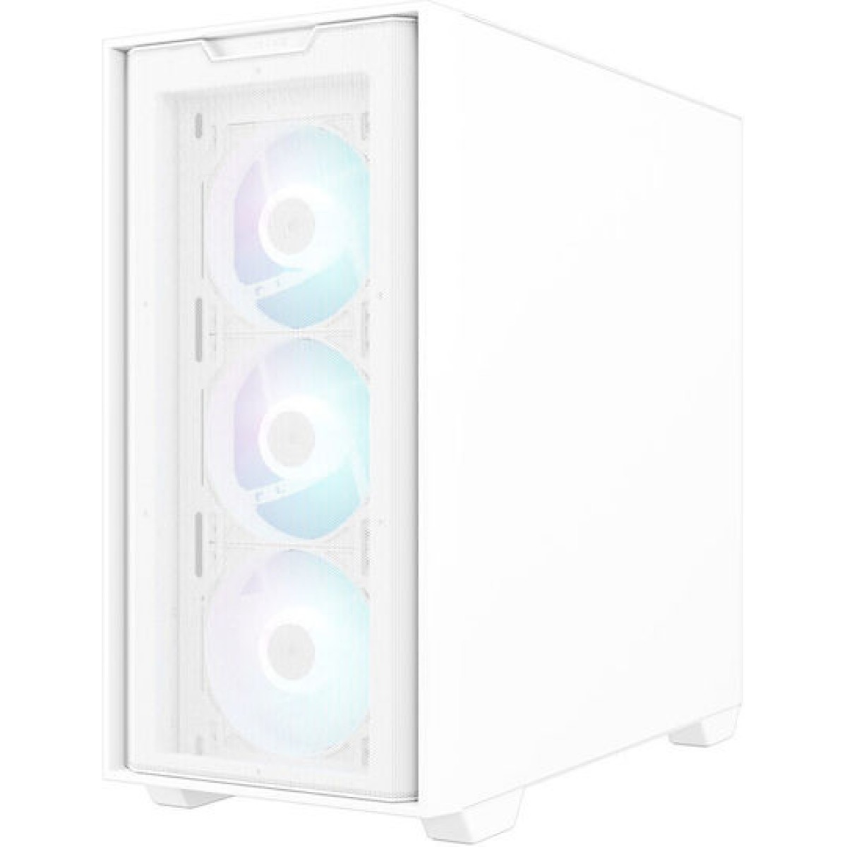 Asus A21 PLUS TG Gaming Midi Tower Κουτί Υπολογιστή με Πλαϊνό Παράθυρο και RGB Φωτισμό Λευκό