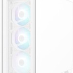 Asus A21 PLUS TG Gaming Midi Tower Κουτί Υπολογιστή με Πλαϊνό Παράθυρο και RGB Φωτισμό Λευκό