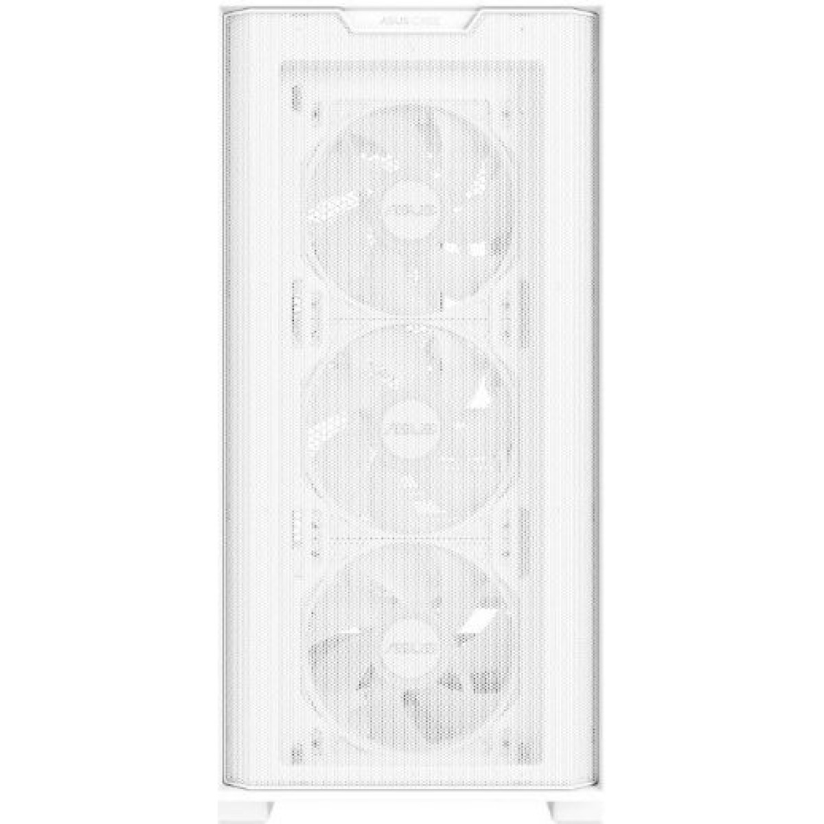 Asus A21 PLUS TG Gaming Midi Tower Κουτί Υπολογιστή με Πλαϊνό Παράθυρο και RGB Φωτισμό Λευκό