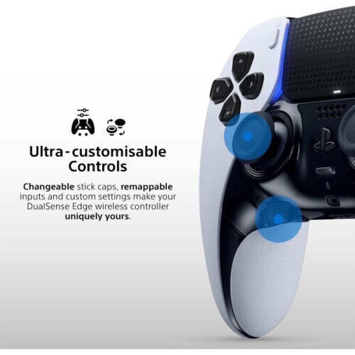 Sony DualSense Edge V2 Ασύρματο Gamepad για PS5 Λευκό