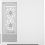 Sharkoon MK7 ARGB Gaming Mini Tower Κουτί Υπολογιστή με Πλαϊνό Παράθυρο Λευκό