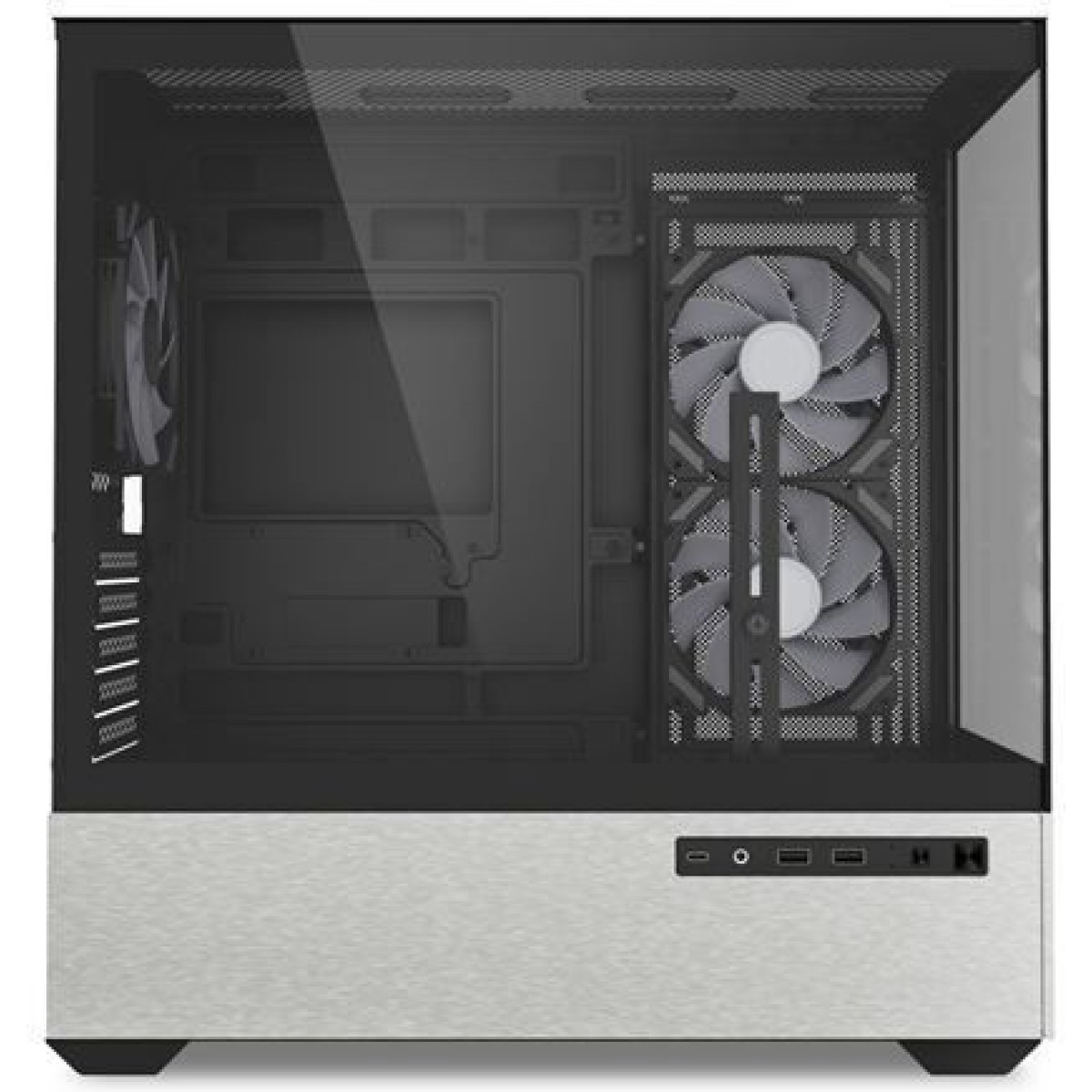 Sharkoon MK7 ARGB Gaming Mini Tower Κουτί Υπολογιστή με Πλαϊνό Παράθυρο Μαύρο