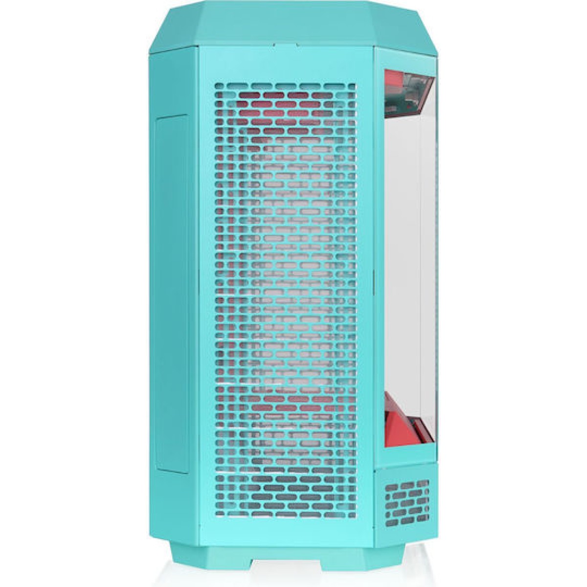 Thermaltake The Tower 600 Gaming Midi Tower Κουτί Υπολογιστή με Πλαϊνό Παράθυρο Mint Strawberry