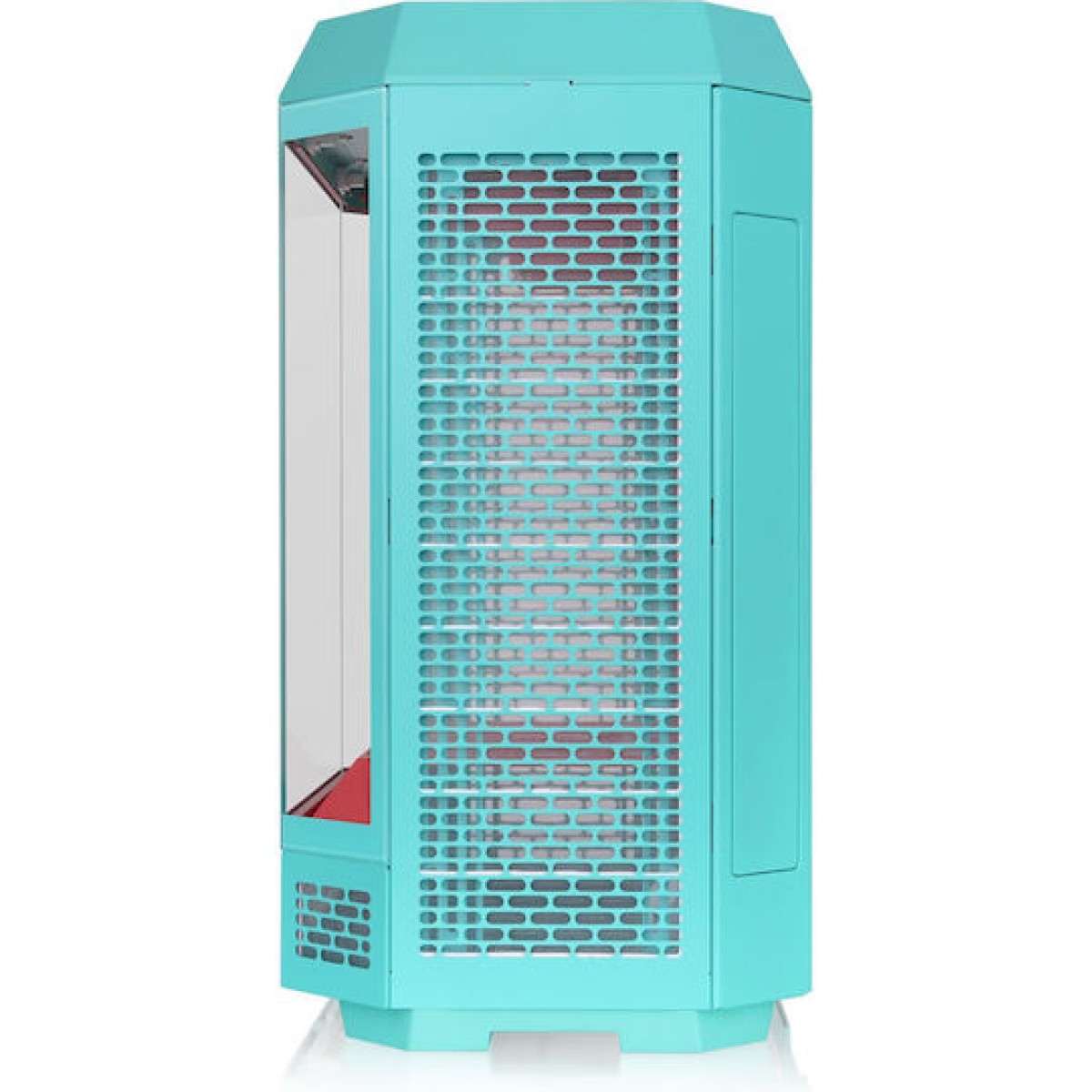 Thermaltake The Tower 600 Gaming Midi Tower Κουτί Υπολογιστή με Πλαϊνό Παράθυρο Mint Strawberry