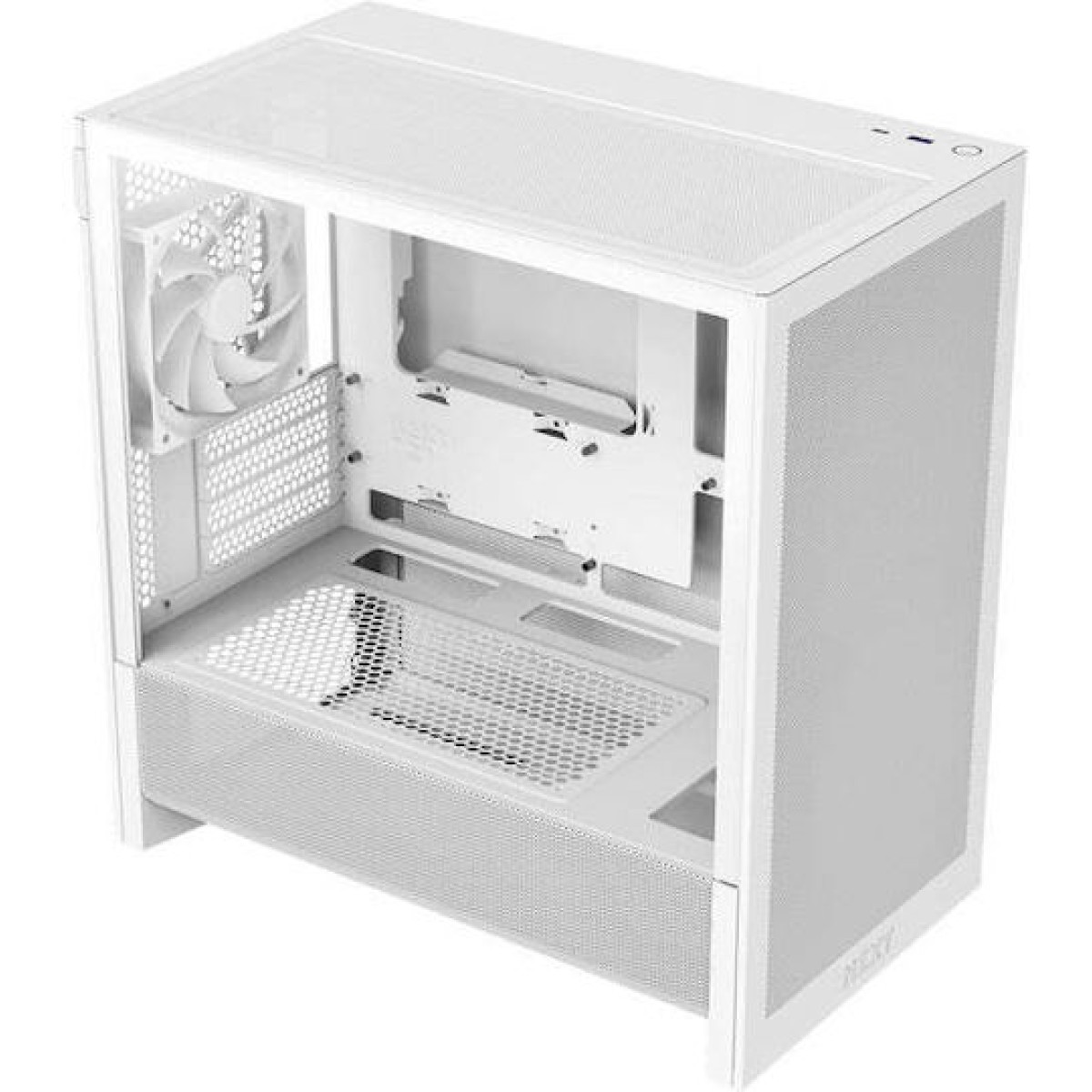 NZXT H3 Flow Midi Tower Κουτί Υπολογιστή με Πλαϊνό Παράθυρο Λευκό