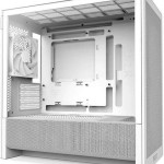 NZXT H3 Flow Midi Tower Κουτί Υπολογιστή με Πλαϊνό Παράθυρο Λευκό