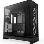 NZXT H9 Flow RGB Gaming Midi Tower Κουτί Υπολογιστή με Πλαϊνό Παράθυρο Μαύρο