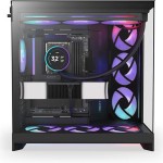 NZXT H9 Flow RGB Gaming Midi Tower Κουτί Υπολογιστή με Πλαϊνό Παράθυρο Μαύρο