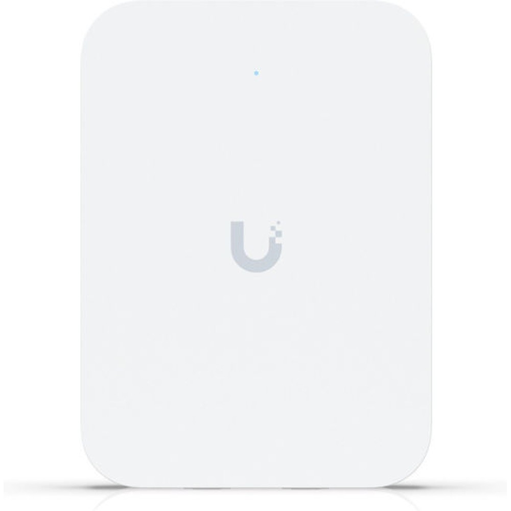 Ubiquiti U7 In-Wall WiFi Mesh Network Access Point Wi‑Fi 7 Dual Band (2.4 & 5GHz) για Εξωτερική τοποθέτηση