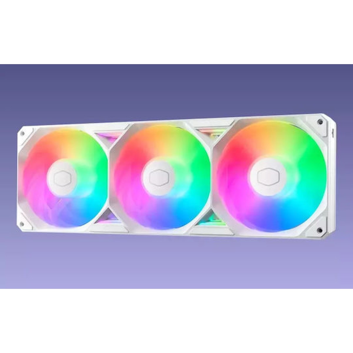 CoolerMaster SickleFlow Edge 360 Case Fan 120mm με ARGB Φωτισμό και Σύνδεση 4-Pin PWM Λευκό